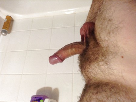Just my hard cock tonight for a start