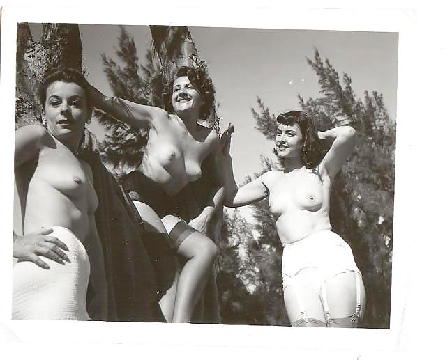 Vintage black and white girls adult photos