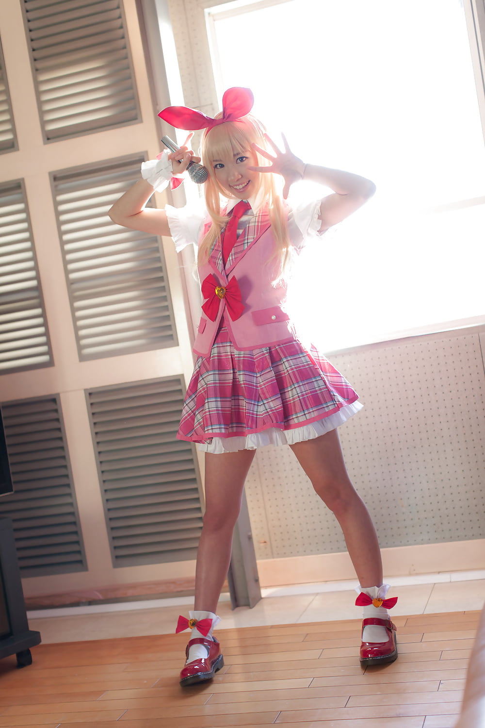 sexy ero Ichigo Hoshimiya cosplay adult photos