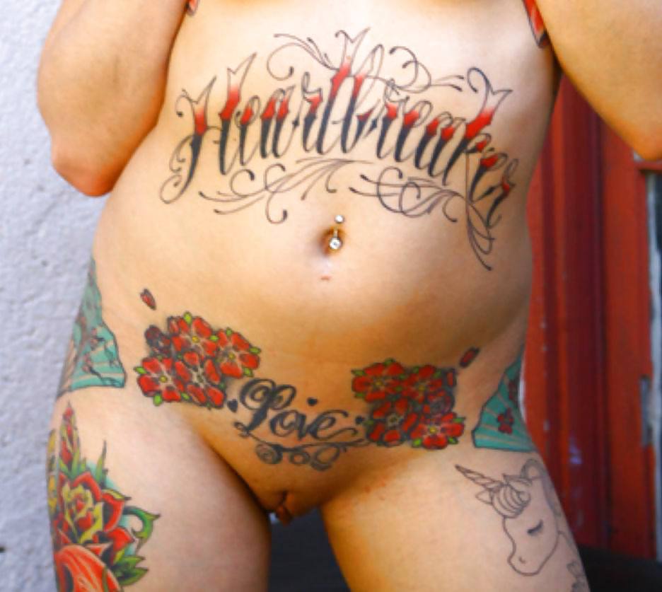 Tattooed Suicidegirls 9 - Pussy special adult photos
