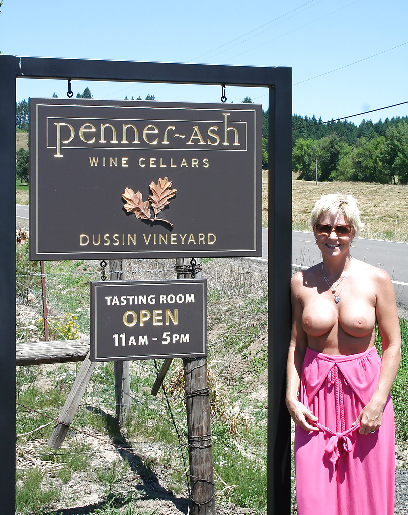 Wives Flashing Across America 2 adult photos