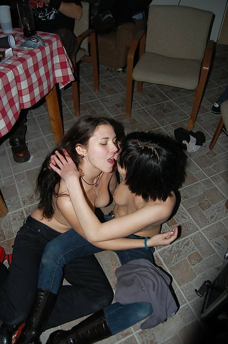 Hot lesbian party adult photos