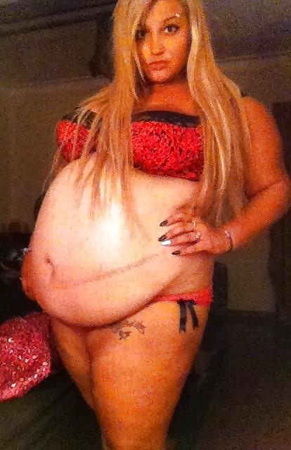 Chunky Big Belly Super Goddess SSBBW adult photos