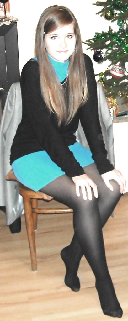 Weihnachten in Nylon adult photos